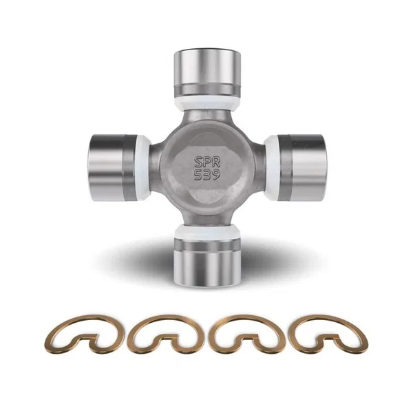 5-1330X – DANA SPICER Universal Joint, 1330 Design Inside Retaining Clips 4 Smooth Round Bearings 1.063 Inch Diameter...